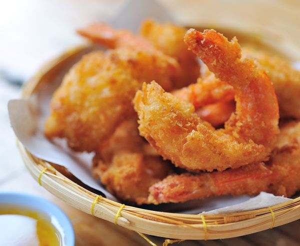 Spicy Asian Fried Shrimp