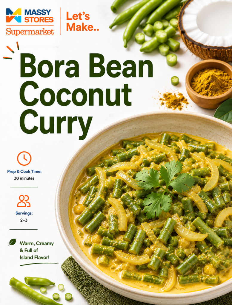 Bora Bean Coconut Curry